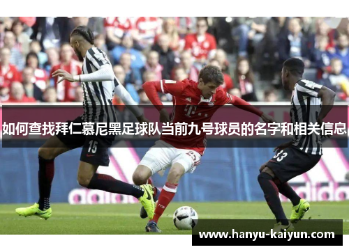 如何查找拜仁慕尼黑足球队当前九号球员的名字和相关信息